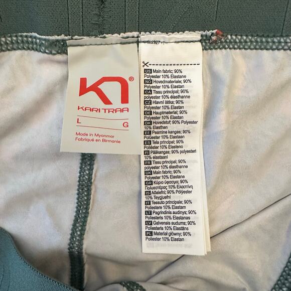 Kari Traa Women's Fryd Baselayer Bottoms Thermal Pants Murk Pattern Large - Picture 3 of 10